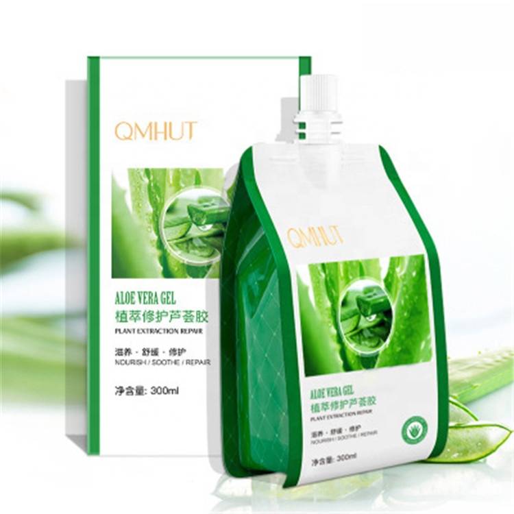 Hot Sale Aloe Vera Leaves Extract Moistuirizing Repairing Skin Care Face Cream Sunburn Soothing Aloe Vera Gel For Face